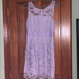 ModCloth Purple Lace Dress
